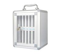 Casier de Stockage de Téléphone Portable, Garage pour Téléphone Portable, Doté de Compartiments Clairs et Codés Numériquement et Adapté Aux Écoles, Aux Bureaux(Large)