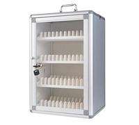 Casier de téléphone de conférence - 48 compartiments de rangement pour téléphone portable pour bureau et salle de sport, station de charge sécurisée pour étudiants, parfait pour les événements et les