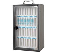Casier de téléphone portable - Armoire de rangement sécurisée avec serrure à mot de passe pour la gestion du personnel dans l'atelier et le bureau - Coffre-fort portable pour dépôt de téléphone