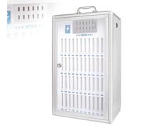 Casier de téléphone portable avec serrure rmoire de chargement murale pour téléphone portable sécurisé Sto dans les salles de t événements - Idéal pour une utilisation familiale et de