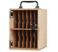 Casier de téléphone portable - Boîte de sécurité avec poignée, 12/24/36/48/60 emplacements pour téléphone portable pour bureau et salle de classe