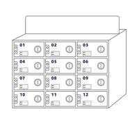 Casier de téléphone portable - Casiers durables pour étudiants et employés pour téléphones, idéal pour les écoles, les salles de classe, les bureaux et les ateliers de réparation, design durable