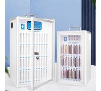 Casier de téléphone USB rechargeable avec 24 emplacements, idéal pour les étudiants, les employés et les touristes