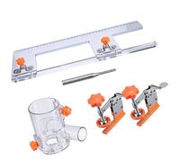 Casier de travail du bois à pince fixe pour vitrine, tiroir, panneau d'installation, accessoires de travail du bois, modèle de serrage rapide réglable