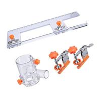 Casier de travail du bois à pince fixe pour vitrine, tiroir, panneau d'installation, accessoires de travail du bois, modèle de serrage rapide réglable