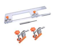 Casier de travail du bois à pince fixe pour vitrine, tiroir, panneau d'installation, accessoires de travail du bois, modèle de serrage rapide réglable