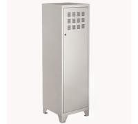 Casier métal Burocolor L.40 x P.40 x H.133 cm - Aluminium