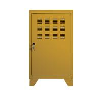 Casier métal Burocolor L.40 x P.40 x H.74 cm - Jaune