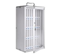 Casier mural pour téléphone portable, armoire en alliage d'aluminium avec 6 à 60 emplacements, support mobile sécurisé pour écoles et entreprises