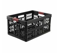 Keeeper Casier Pliant Professionnel avec Poignées Souples, 54 x 37 x 28 cm, 45 l, Ben, Gris Graphite