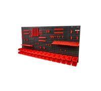 Casier Rangement Etagère Murale Bac à Bec Atelier Garage 30 Boîtes Outils