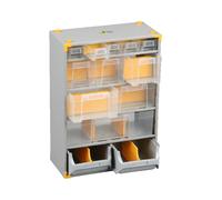 CASIER SORI VARIOPRO MÉTAL 13 TIROIRS PLASTIQUE. 300X165X420 - 465600