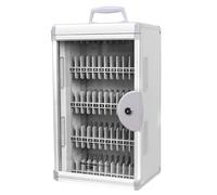 Casier verrouillable pour téléphone portable, rangement mural avec poignée pour une gestion sécurisée des appareils