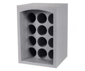 Casier vertical polystyrène pour 12 bouteilles
