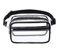Casiler Banane Transparent Homologué pour Les Stades, Banane Transparent Multi-Usage pour Le Rangement des Affaires De, De Travail D'événements Sportifs