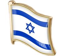 Casiler Épingles De Revers À Drapeau Israélien Israélien Flag National Emblème Broche Badge Patriotique Épingle À Revers pour Sacs De Vêtements Chemise À Dos