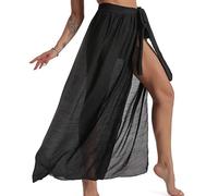 Casiler Femmes Plage Bikini Cover Up Imprimer en Mousseline De Soie Wrap Jupe Sarong Écharpe Beachwear Maillot De Bain Beachwear Maillots De Bain