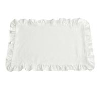 Casiler Napperons Rétro en Coton Dentelle À Volants, Décor De Table pour Photographie, Idéal pour Maison, Cuisine, Les Mariages Les Salles À Manger.