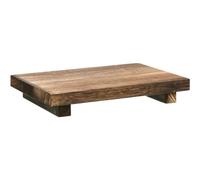 Casiler Présentoir À Savon sur Pied en Bois, Plateau D'évier en Bois pour Cuisine, Salle De Bain, Décoration De Comptoir, Support De Plante pour Bouteilles, Bijoux, Bougies