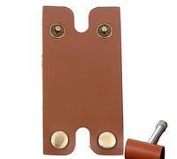 Casiler Razor Head Protective Cover Cutter Head Protector Cuir Protective Cover Portable Safety Razor Protecteur pour Le