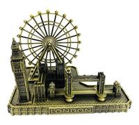 Casiler Souvenirs Londoniens Big Ben Tower Bridge London Eye Miniature Minée Bureau Décoration De Roue Ferris Decoration Décoration De Maison
