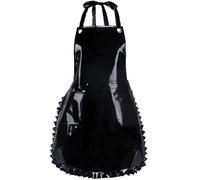 Casiler Tablier Imperméable en Caoutchouc PVC, Tablier De Travail Robuste pour Femmes, Idéal pour Cuisine Coiffure.