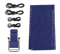 Casiler Tissu de Remplacement de Chaise Zero Gravity avec Cordon élastique, Kit de réparation de Chaise en Maille pour Chaise Longue, Chaise inclinable, Chaise de Piscine de pelouse