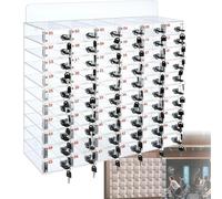 Casillero para teléfono móvil Caja de Almacenamiento para teléfono móvil Soporte acrílico para teléfono móvil Caja de Almacenamiento de Escritorio Armario de Pared para teléfono móvil de