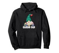 Casino Dad Graphic for Men Las Vegas Trip Gambler GNOME Sweat à Capuche