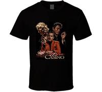 Casino De NIRO Stone Pesci Mob Movie Fan T Shirt BlackM