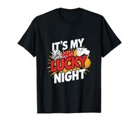 Casino Gambler C'est Mon passionné de Lucky Night T-Shirt Graphique avec Valeur