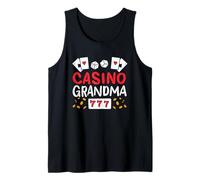 Casino Grandma Mamie Jeux d'argent Grand-mère Débardeur