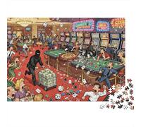 Casino Heist Final Escape Puzzle en Bois Imperméable Puzzles De 1000 Pièces pour Adultes Cadeaux Impossible De Décoration pour La Maison
