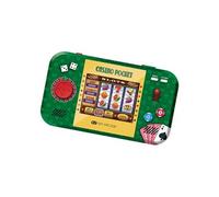 My Arcade Console de jeu portable Casino Pocket – rétro, batterie rechargeable, étui & protège-écran