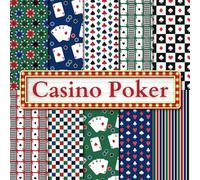 Casino Poker Scrapbook Paper Craft Pad: 10 Cards Designs, 20 Double-Side Sheets Printed on 8.5"x8.5" Size Paper With Premium Color. Perfect for Card ... Wrapping Paper, DIY Project and More!