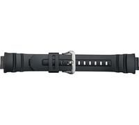 Casio 16mm schwarzer Gummiband AW-590-1A, AW-590LE-1A, AW-591-2A, AW-591-4A, AWG-100-1A, AWG-100R-1A, 10273059