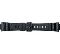 Casio 16mm schwarzer Gummiband DW-6900-1V, DW-6900-1VQ, DW-6900-1VUQ, DW-6900G-1V, DW-6900G-1VUQ 71604262