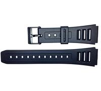 Casio 70377663 Sangle en résine Noir (20), Noir, Bande