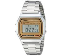 Casio A158WEA-9CF - Montre digitale homme acier argenté 33 mm, quartz