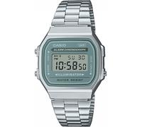 Casio Vintage A168WA-3AYES - Femme - Numérique - Montre digitale/montre connectée - Stainless steel - Plexiglas