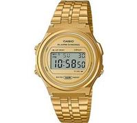Casio A171WEG-9AEF, Quartz, 37mm, 3ATM Gold G