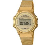 Casio A171WEMG-9AEF, Quartz, 37mm, 3ATM Gold G