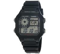 Casio - AE-1200WH-1A - Montre Homme - Quartz Digitale - Bracelet Résine Noir
