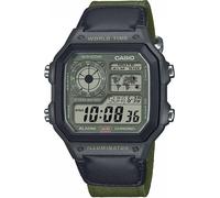 CASIO Timeless Collection Montre AE-1200WHUB-3AV | Noir/Gris