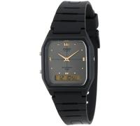 Casio Ana-Digi AW48HE-8AV Montre à Quartz numérique pour Homme Noir, Noir, Mouvement à Quartz
