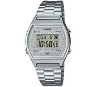 Casio B640WDG-7DF Montre à quartz numérique unisexe en acier inoxydable argenté, Argenté., 38.9×35×9.9mm, Sports
