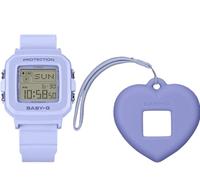 Casio Baby-G BGD-10KH-2B Montre numérique avec accessoire en forme de cœur Violet