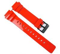Casio Bracelet de montre authentique pour MRW-200HC-4BV MRW 200HC 200H Rouge 10460283, Sangle