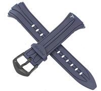 Casio Bracelet de montre authentique pour STR-101C STR 101C 101 Bleu 10075649, Sangle
