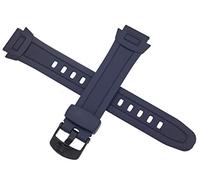 Casio Bracelet de montre authentique pour W-756 W-756-2AV W 756 W756 Bleu 10287401, Sangle